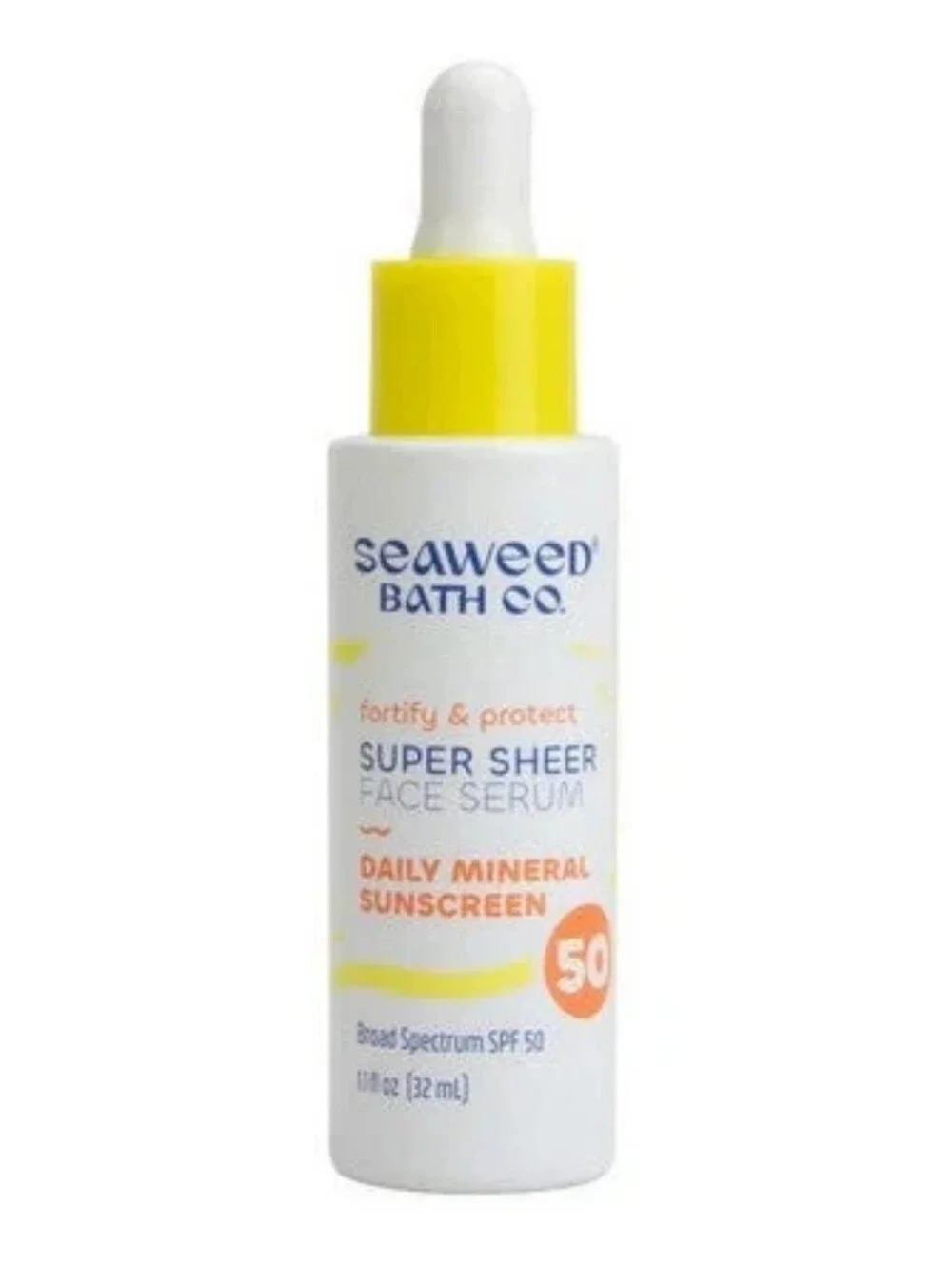 Seaweed Bath Co. Super Sheer Face Serum SPF 50 - NIB